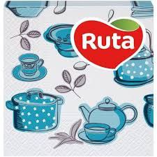 Серветки Ruta Кухня 24х24 2-шар 40л/уп